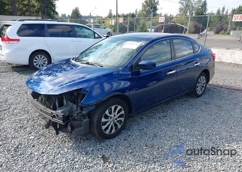 2018 Nissan Sentra Sv z USA, uszkodzony, nr VIN 3N1AB7APXJY249239